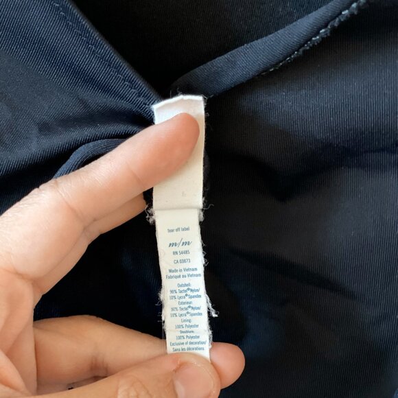 American Eagle Ruched-Side One-Piece Swimsuit - Picture 7 of 7